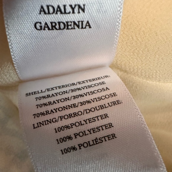 Rails Adalyn Gardenia pastel ruffle trim button front M Ruffled Tiered Sundress - Picture 15 of 16